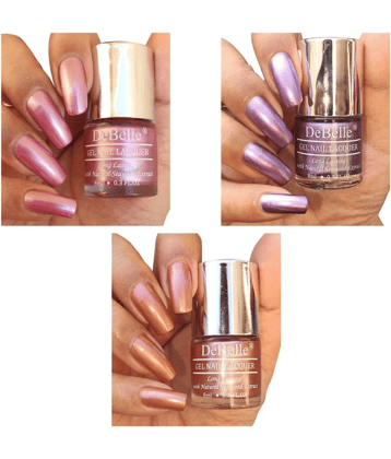 DeBelle - Multi Metallic Nail Polish ( Pack of 3 )