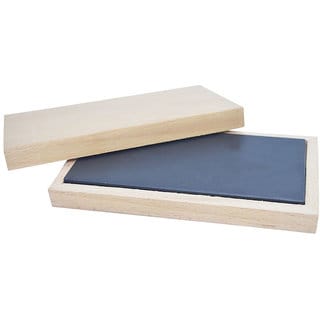 Scorpion Natural Test Stone in Wooden Box Size 8 x 3inches