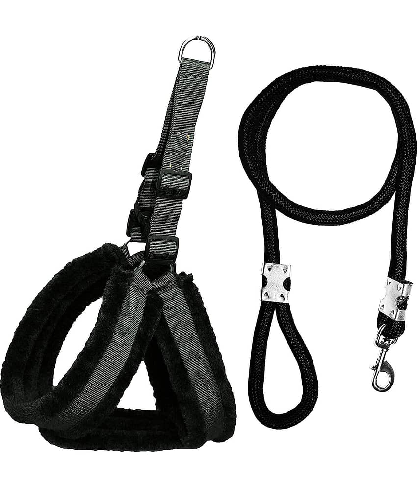 Smart Doggie Comfortable Fur Chest Belt and Rope for dog