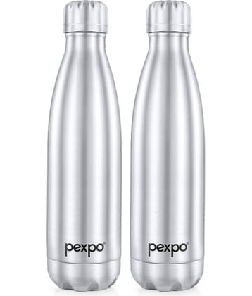 Pexpo Electro Silver Thermosteel Flask ( 500 ml )