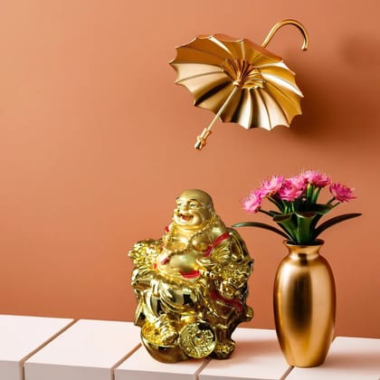 Standing Buddha Gold Plated