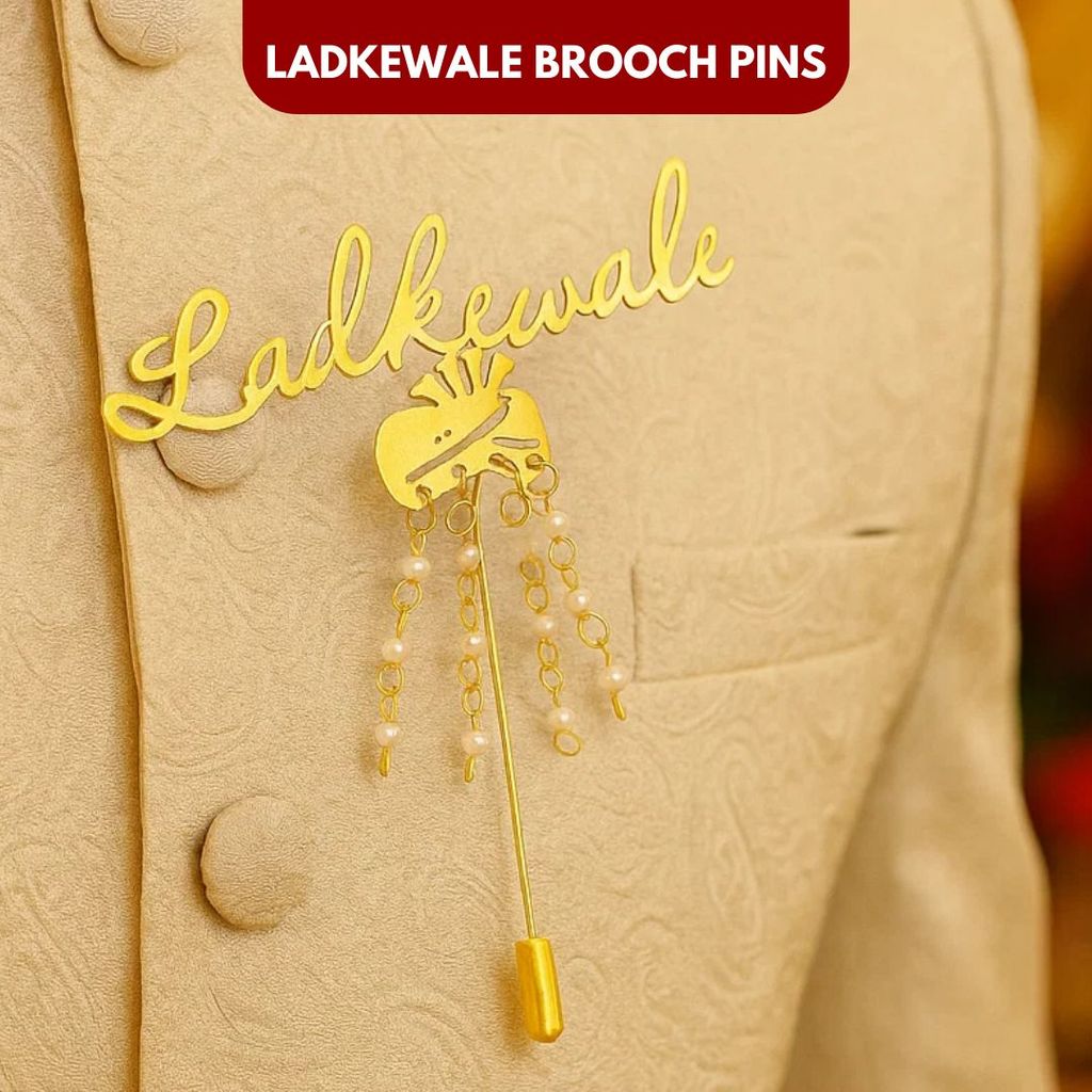 Ladkeywaly Brooch Pins - Party and Festive Needs | Buy online on ZillyBuy