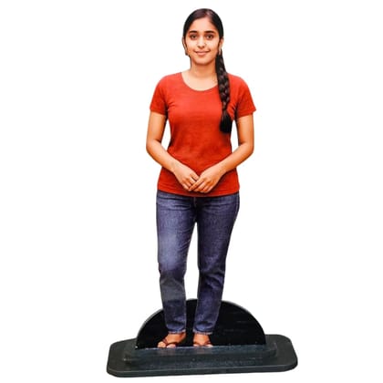 Personalized Wooden Cutout Photo Stand Customized Picture Display  Unique Gift for Special Occasions (Single)