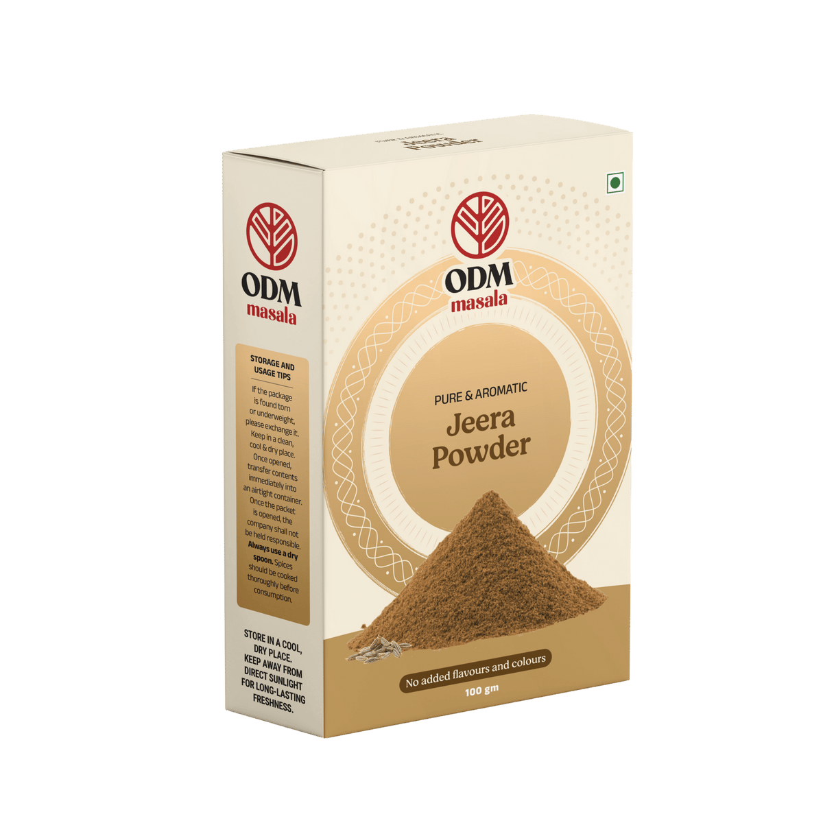 ODM Masala Jeera Powder (Roasted Cumin Powder) - for Curries Raita