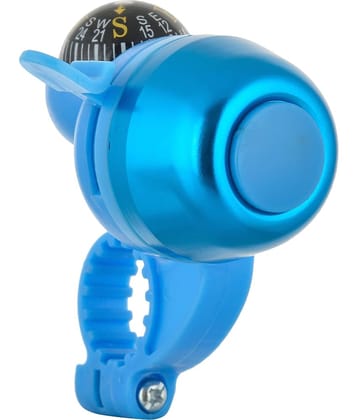 DarkHorse Bicycle Navigation Bell with Compass Blue