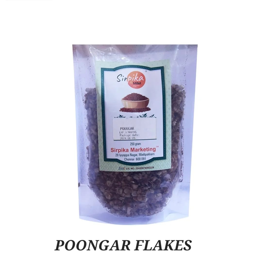 Poongar flakes