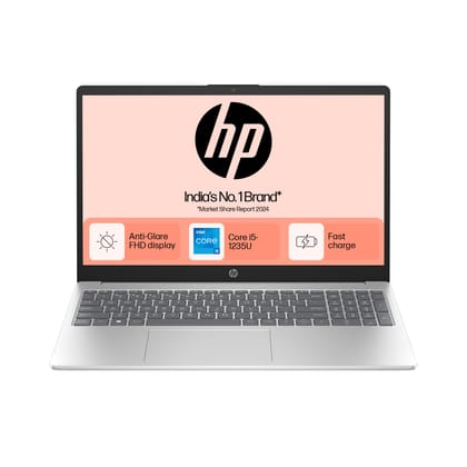 HP 15, 12 Gen Intel Core i5-1235U, 8GB DDR4, 512GB SSD, 15.6-inch(39.6cm), Anti-glare, Micro-edge, FHD Laptop, Intel UHD Graphics, 1080p FHD camera, Backlit KB(Win11, Office21, Silver,1.59kg) fd0070TU HP 15, 12 Gen Intel Core i5-1235U, 8GB DDR4, 512GB SS HP 15, 12 Gen Intel Core i5-1235U, 8GB DDR4, 512GB SSD, 15.6-inch(39.6cm), Anti-glare, Micro-edge, FHD Laptop, Intel UHD Graphics, 1080p FHD camera, Backlit KB(Win11, Office21, Silver,1.59kg) fd0070TU HP 15, 12 Gen Intel Core i5-1235U, 8GB DDR4, 512GB SS