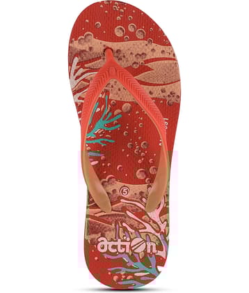 Action Red Women's Daily Slipper