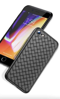 Woven Grid Ultra Thin Premium Case-iPhone 8