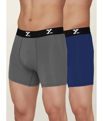 XYXX Pack of 2 Modal Trunks For Men's ( Multicolor )