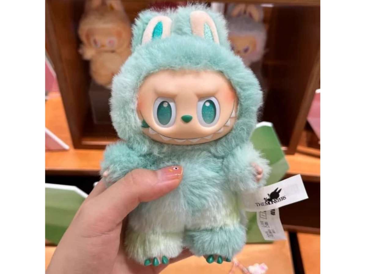 Labubu Plush Character Doll  - Aero Blue - 1 Unit