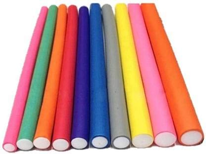 Elecsera Magic Hair Foam Rollers Soft Twist Curler Rods For Your Hair - 10 Pieces