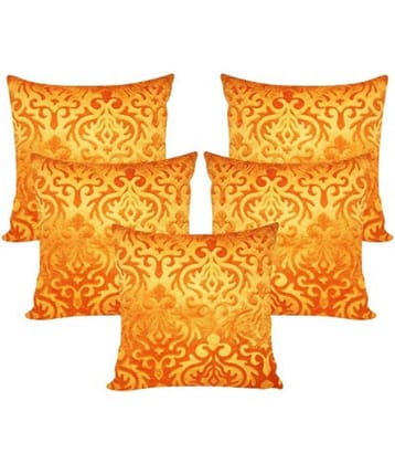 Belive-Me Set of 5 Velvet Cushion Covers 40X40 cm (16X16)