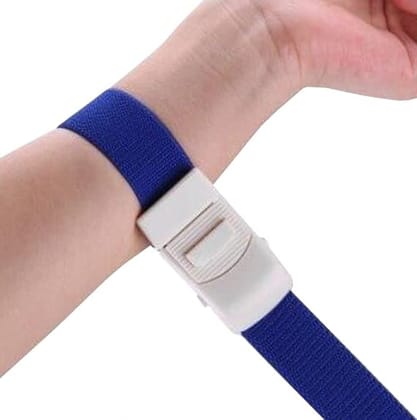 AABHA Tourniquet Buckle Button Type - Pack of 2 - Color as per availability