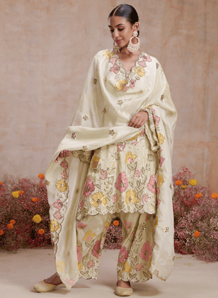 Jaya Floral Suit set-XS
