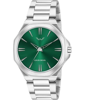 LOUIS DEVIN Silver Metal Analog Men's Watch
