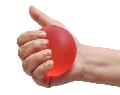 Ezyfit Hand Exercise Silicone Gel Ball for Hand Therapy, Exercise, Arthritis, Finger, Wrist, Carpal Tunnel, Pain Relief, Squeeze Ball, Exercise Stress Relief Ball
