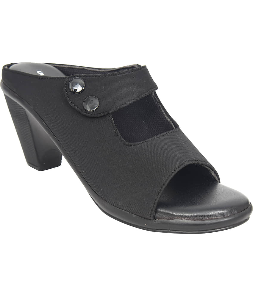 Racecourse - Black Women's Slip On Heels