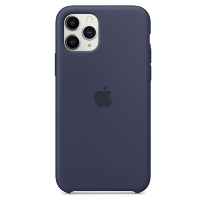 Midnight Blue Premium Silicone Cover-iPhone 11 Pro Max