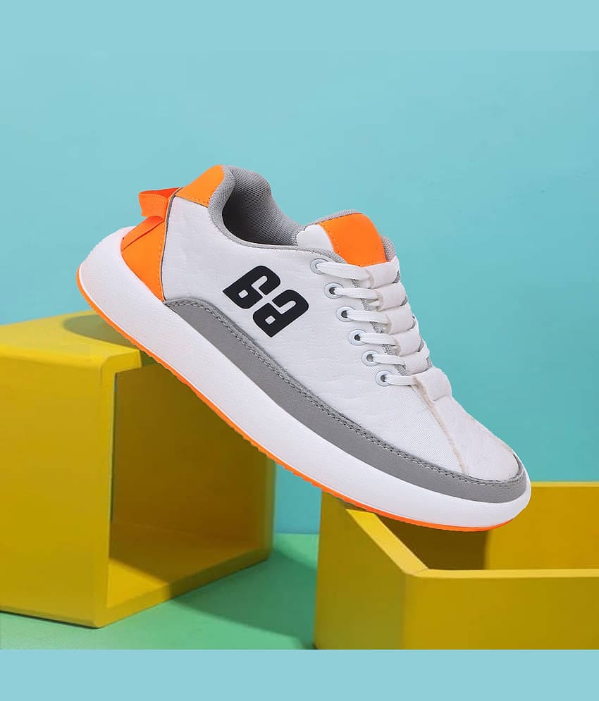 Figor White Lifestyle Shoes