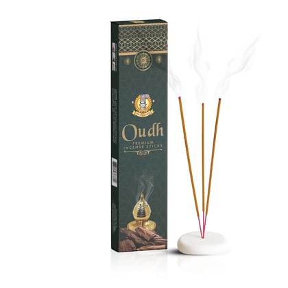 Giri Oudh Premium Incense Sticks - 50 Gms  | Agarbatti  | Agarbathi for Pooja