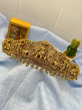 Antique Vaddanam Kamarbandh 6814-24 to 44 adjustable