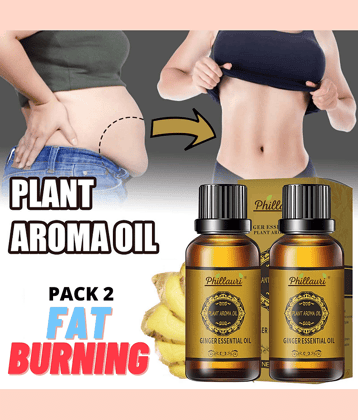 Phillauri Fat Loss Oil For A Fat Burner Slimming Oil Shaping & Firming Oil 60 mL Pack of 2