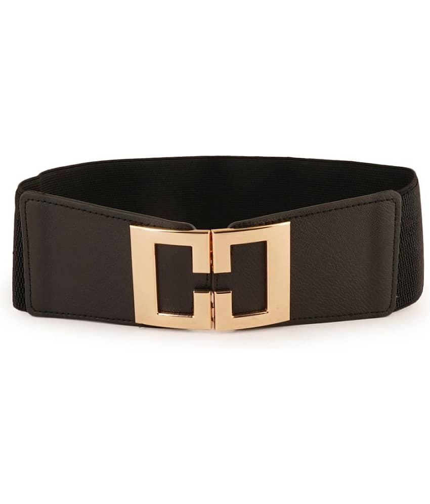 STYLE SHOES - Faux Leather Women's Stretchable Belt ( Pack of 1 )