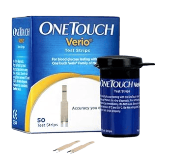 One Touch Select Plus Strips 50'S Pack