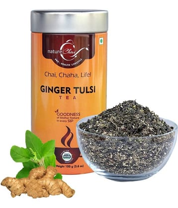nature Chai Ginger Tulsi Tea Loose Leaf 100 gm