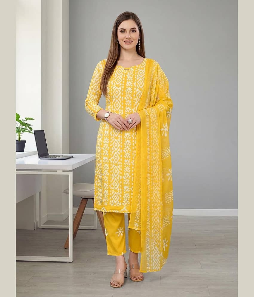 ANAND SAREES Women's Crepe Unstitched Salwar Suit