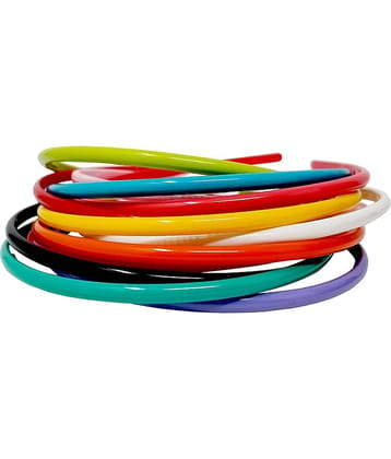 mahek accessories Hair Band For Girls Styler Pack of 10