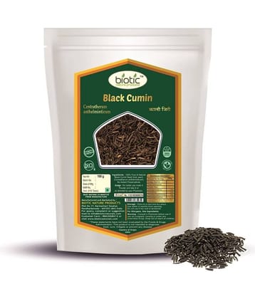 Biotic Kala Jeera / Kali Jeeri / Black Jeera / Black Cumin Seeds / Kali Jiri 100 gm