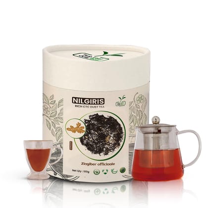 Two Dust One Bud Nilgris Rich CTC Dust Tea - Ginger 1 Kg