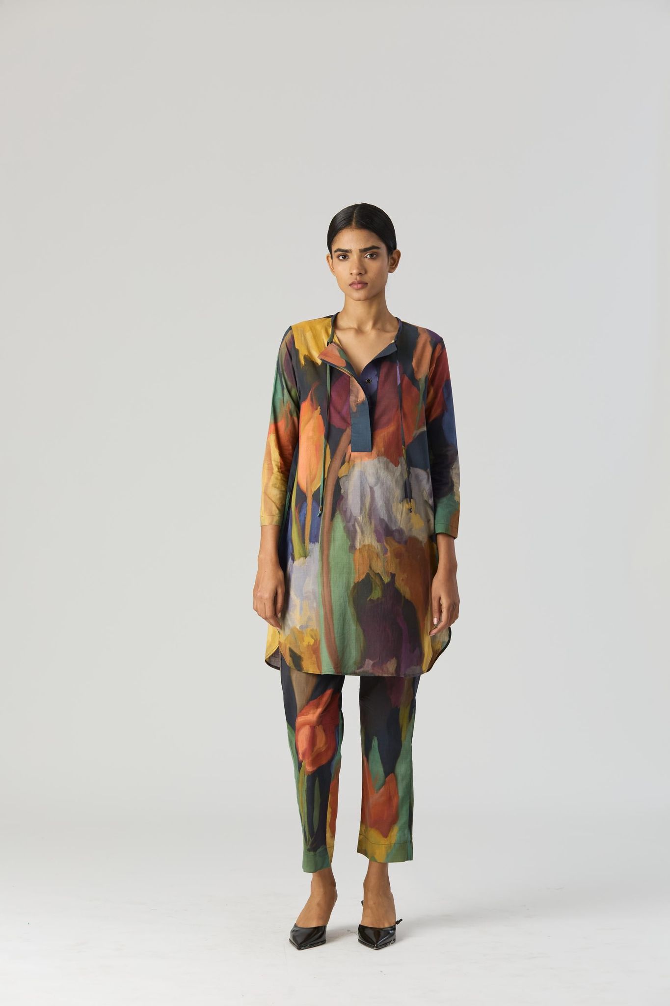 Ivy Short Kurta Set-XS