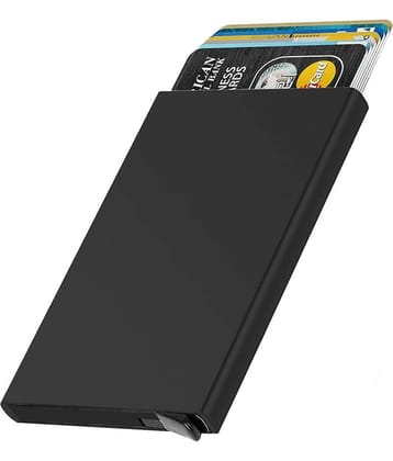 STC IMPORTED CREATION Blue Metallic Men's RFID Wallet ( Pack of 1 )