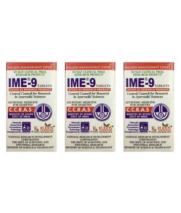Kudos Ime-9 Tablet 180 No.S Pack of 3