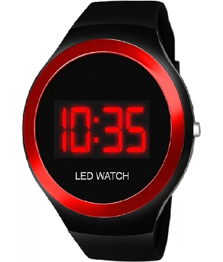 Hala Red Dial Digital Boys Watch ( Pack of 1 )