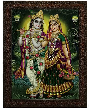 Indianara Wood Painting With Frame Indianara Wood Painting With Frame