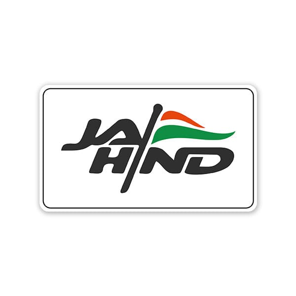 Jai Hind Car Sticker
