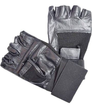 Skyfitness Black Gym Gloves