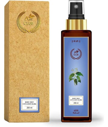AGRI CLUB - Cinnamon Bark Body Mist For Men,Women 200 ml ( Pack of 1 )