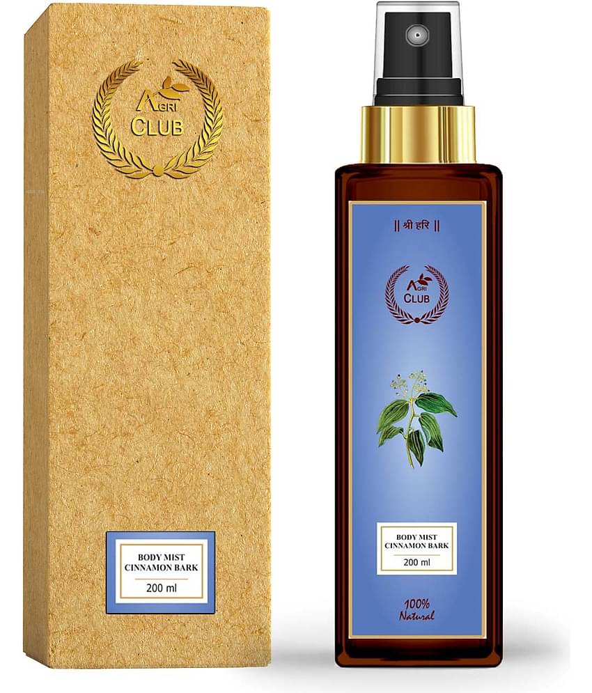 AGRI CLUB - Cinnamon Bark Body Mist For Men,Women 200 ml ( Pack of 1 )