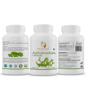 GOLDENACACIA HERRBALS Cissus Quadrangularis 60 Capsule 1 no.s