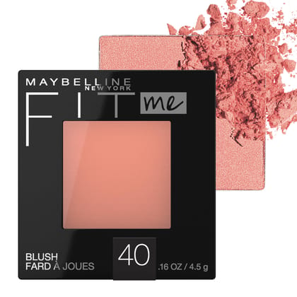 Maybelline Fit Me Blush, Peach, 0.16 Ounce Maybelline Fit Me Blush, Peach, 0.16 Ounce - Peach / 4.54 g (Pack of 1)