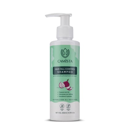 CAMISTA  Hair Fall Control Shampoo with Onion & Rosemary Extract