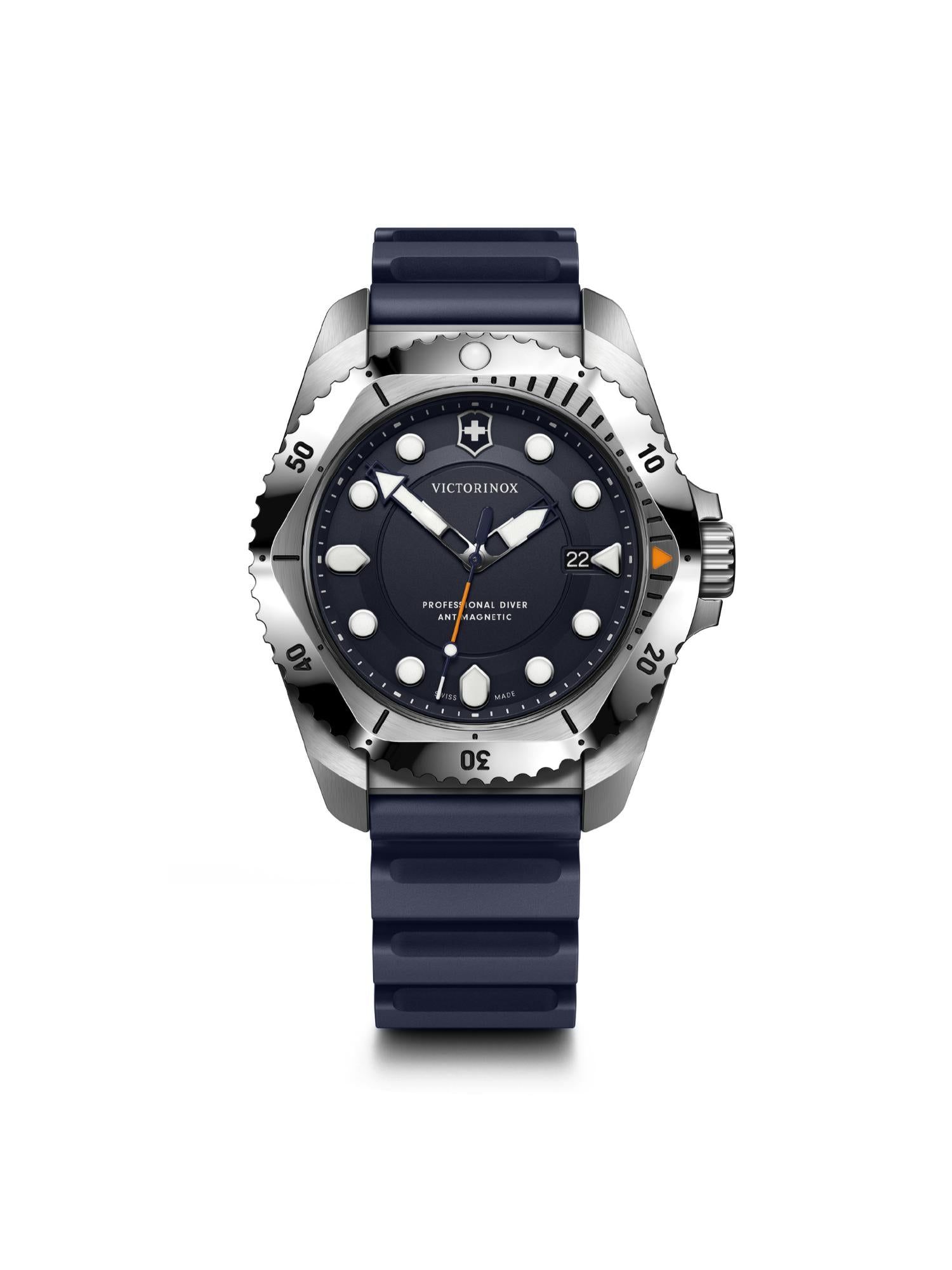 Victorinox Men 43 mm Size Blue Dial Dive Pro Analog Watch - V241991-Blue