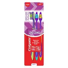 Colgate Zig Zag+ Antibacterial Soft Toothbrush 3g Colgate Zig Zag+ Antibacterial Soft Toothbrush 3g