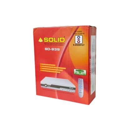 SOLID SD-939 DVB-S MPEG-2 BIS FTA Set-Top Box