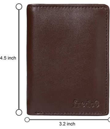 HIDEFLIX Brown PU Men's Regular Wallet ( Pack of 1 )